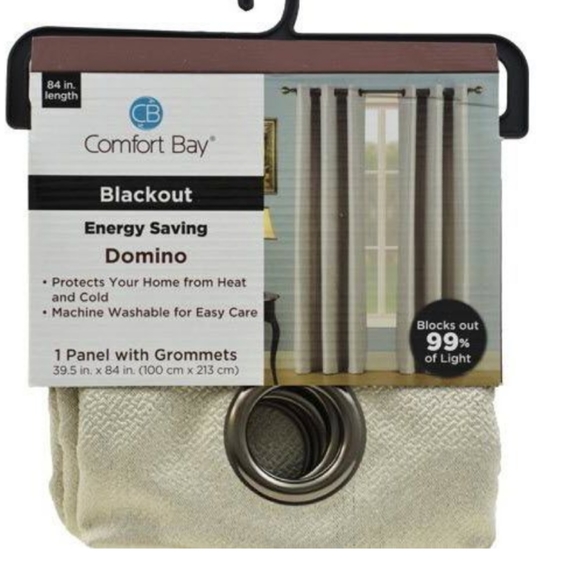 Comfort Bay | Accents | New Set Of Two Comfort Bay Blackout Curtains